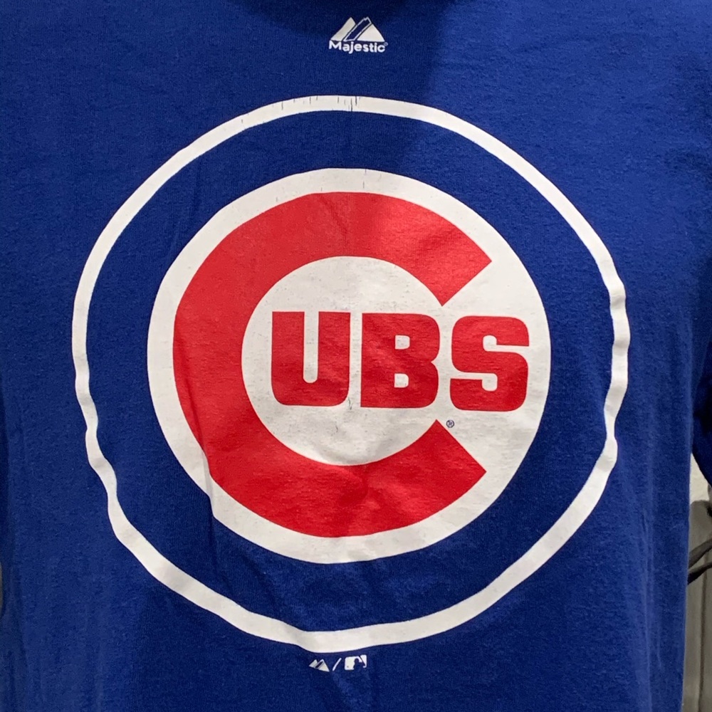 Chicago Cubs Majestic T-Shirt Large